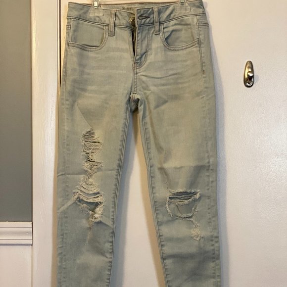 American Eagle Outfitters Denim - Light Washed Jegging
